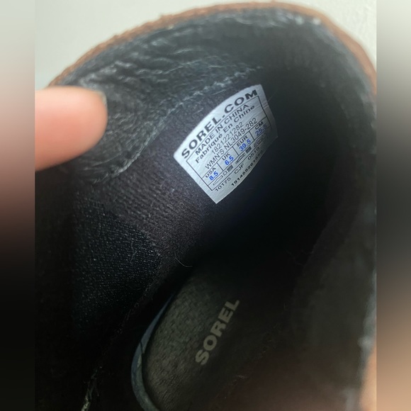 Sorel brown heel boots - Picture 3 of 5